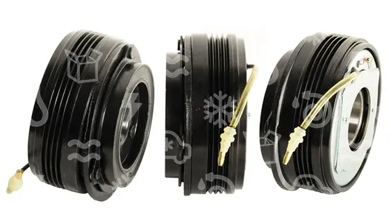 spojka pro kompresor CALSONIC, 110mm, PV4, 12V, BMW X5 4.4 , 3.0d